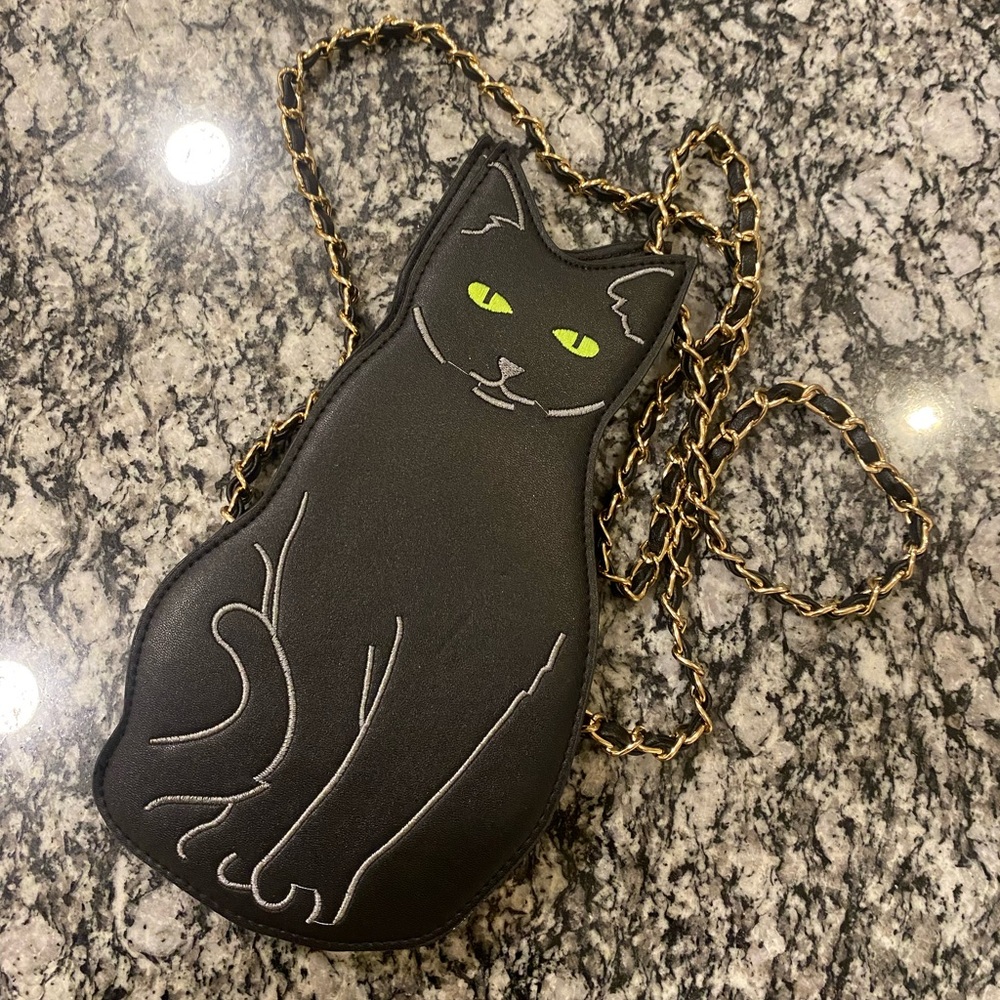 Black Cat Kitty Purse 🐈‍⬛